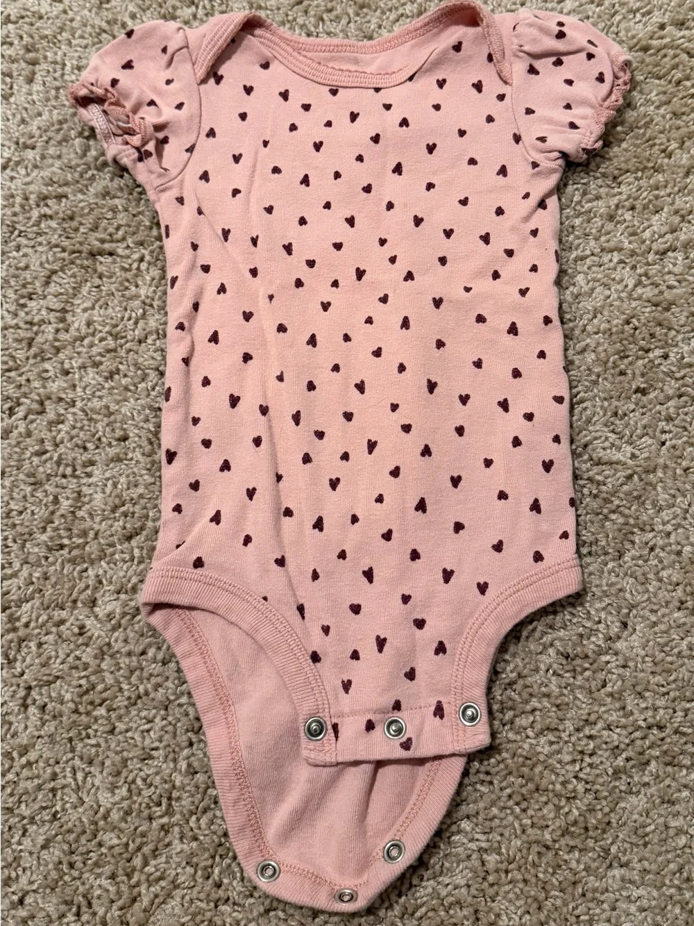 Disney Minnie Mouse Baby Girl Cotton 7 Pack Polka Dot Size 12-18 Months